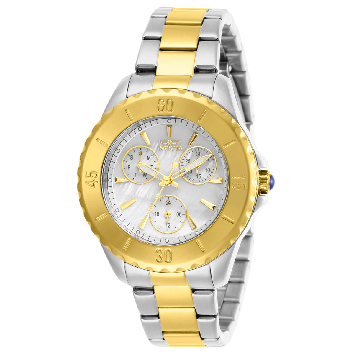Invicta Women\'s Gold and Silver Crystal Watch Invicta Women main image 3