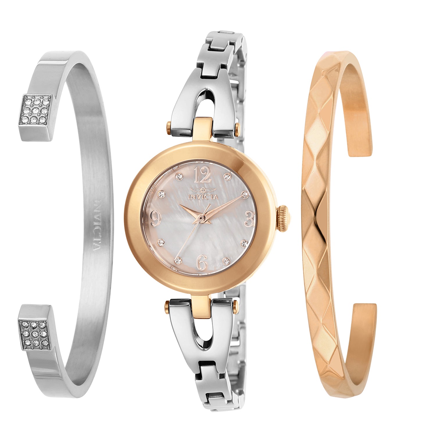 Invicta Angel Seraphia Women's Watch w/ Mother of Pearl Dial - 28mm, Steel (29338)
