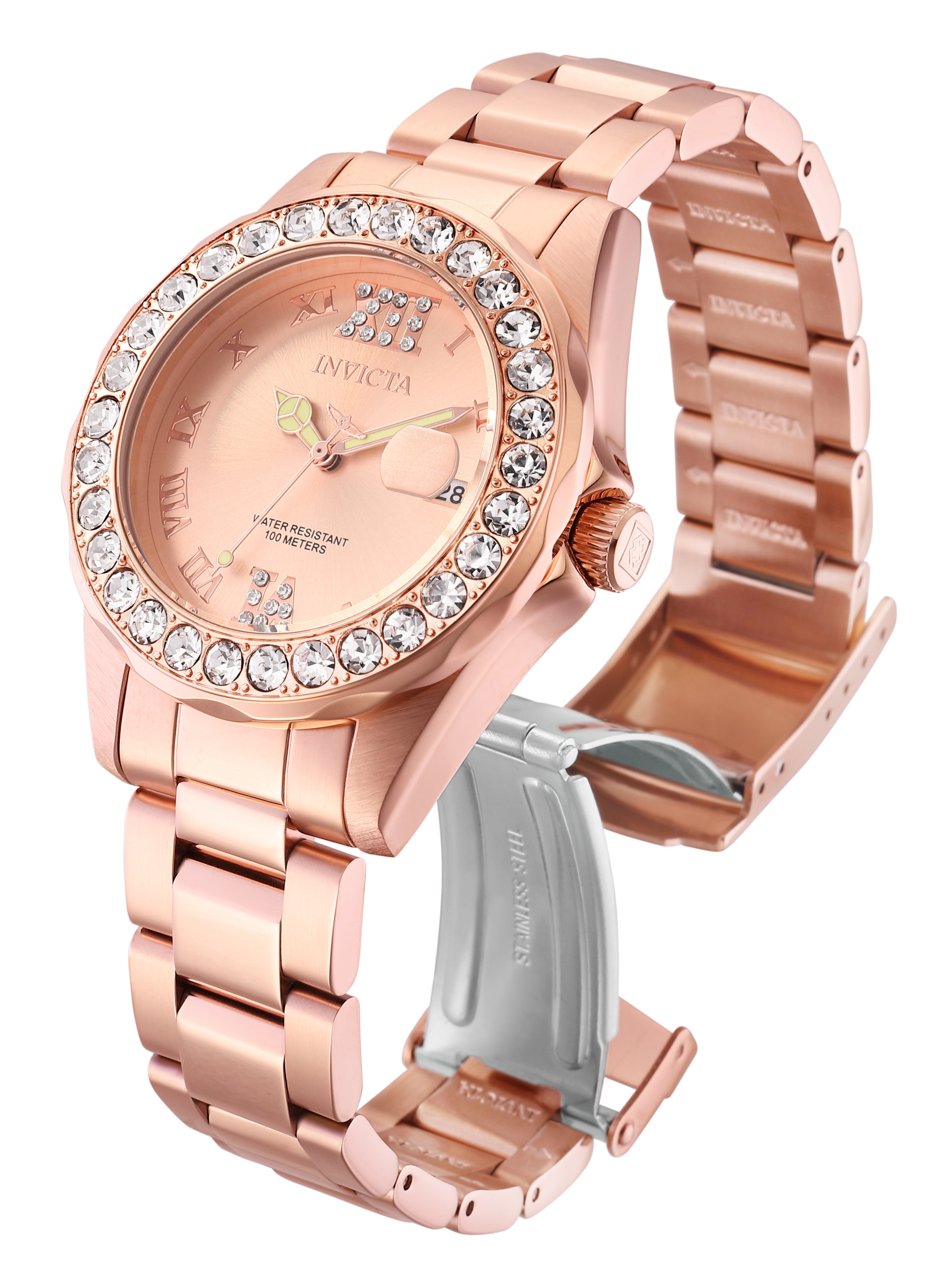 Invicta Pro Diver Velamark Women's Watch - 38mm, Rose Gold (15253)