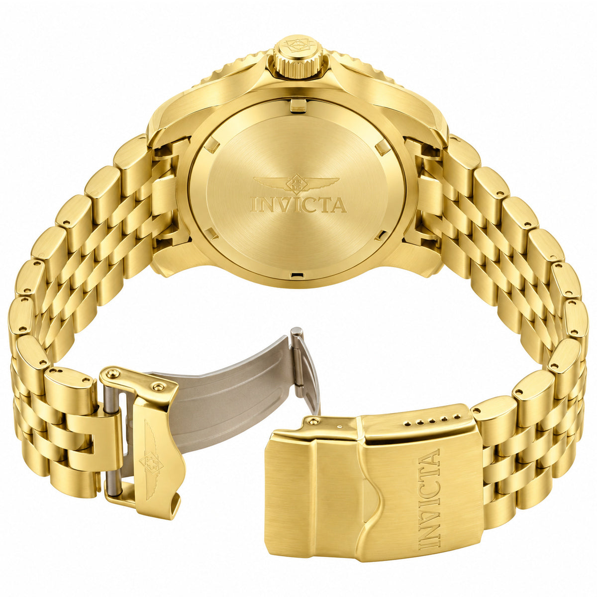 Invicta Pro Diver Navigator Automatic Men's Watch - 42mm. Gold (30096)