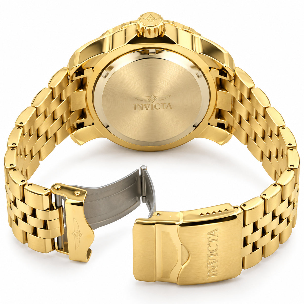 Invicta Pro Diver Navigator Automatic Men's Watch - 42mm. Gold (30097)
