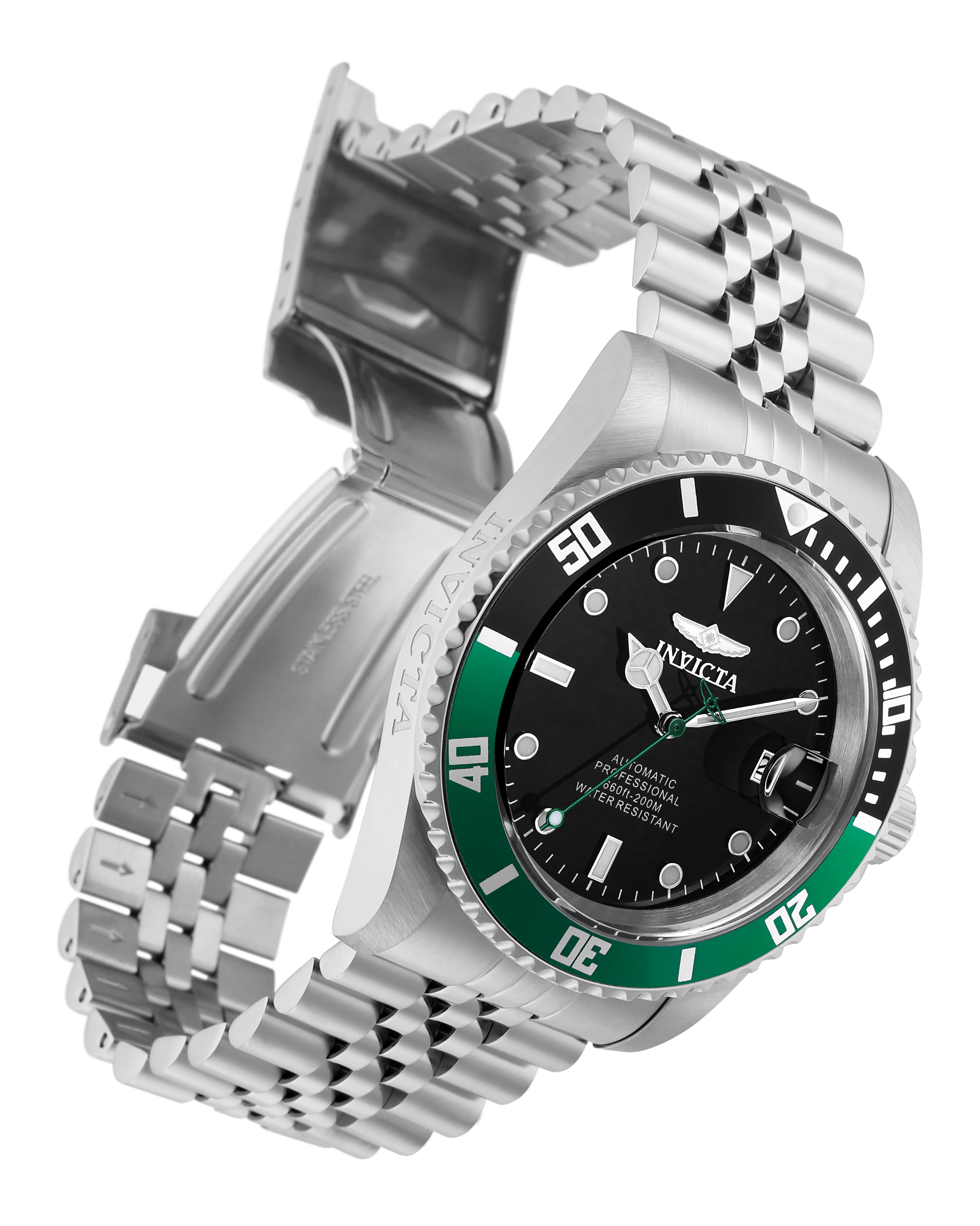 Invicta Pro Diver Navigator Automatic Men's Watch - 42mm. Steel (29177)