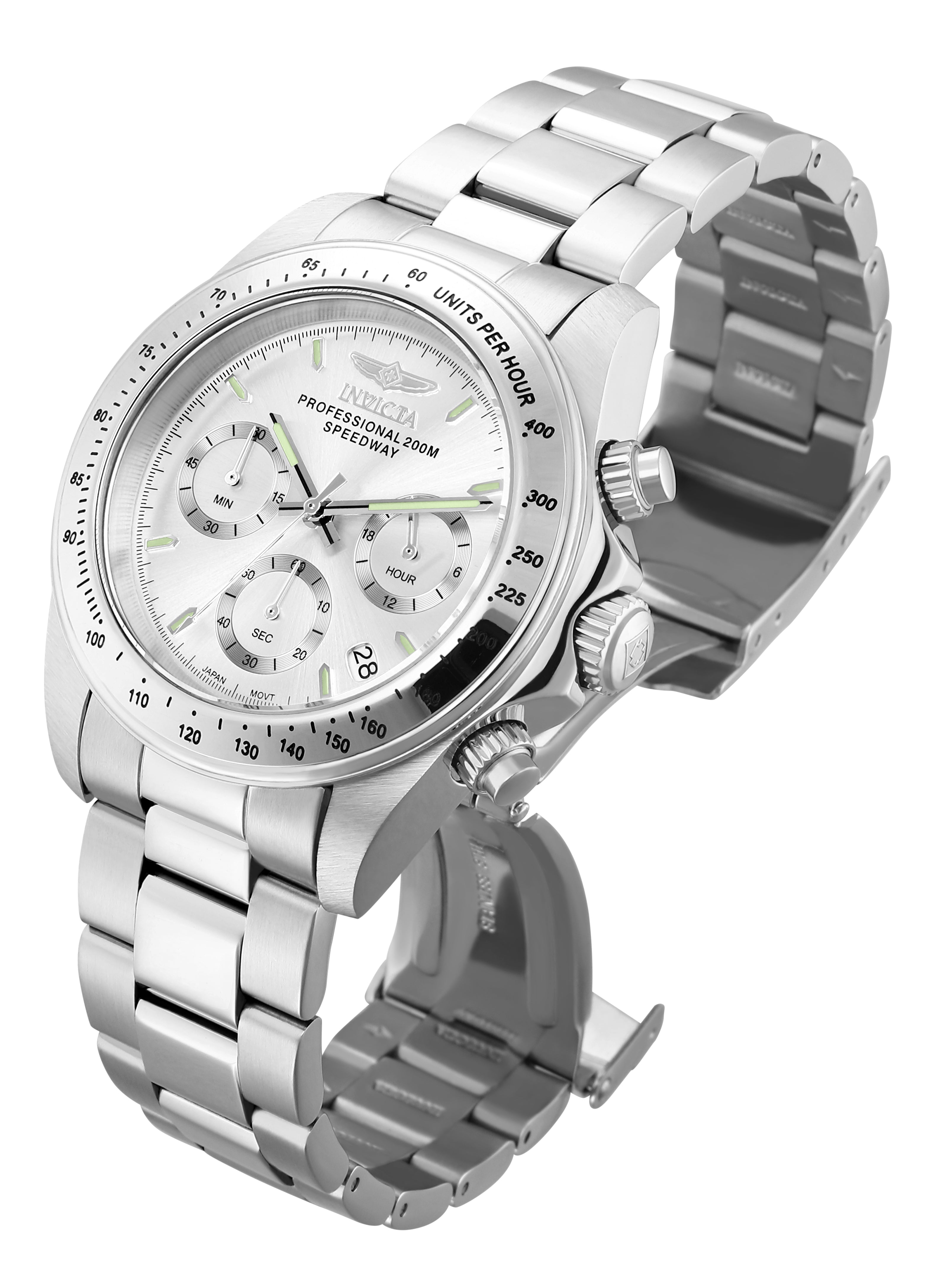 Invicta Speedway Torvane Men's Watch - 39.5mm, Steel (14381)