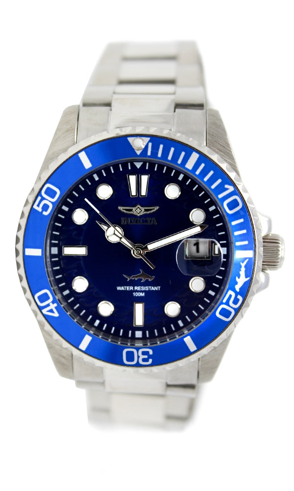Open Box Invicta Pro Diver Currentvale Unisex Watch - 38mm, Steel (AIC-30480)