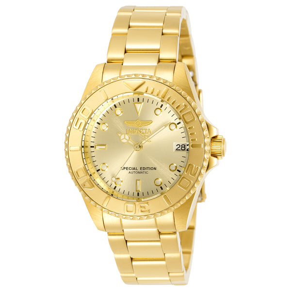 New INVICTA Women\'s Pro Diver Wrist Watch 37860 Gold Stainless Crystal Stones Invicta Pro Diver Women main image 2