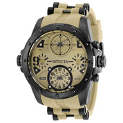 Invicta Coalition Forces Sniper Men's Watch - 50mm, Black, Light Brown (ZG-31139)