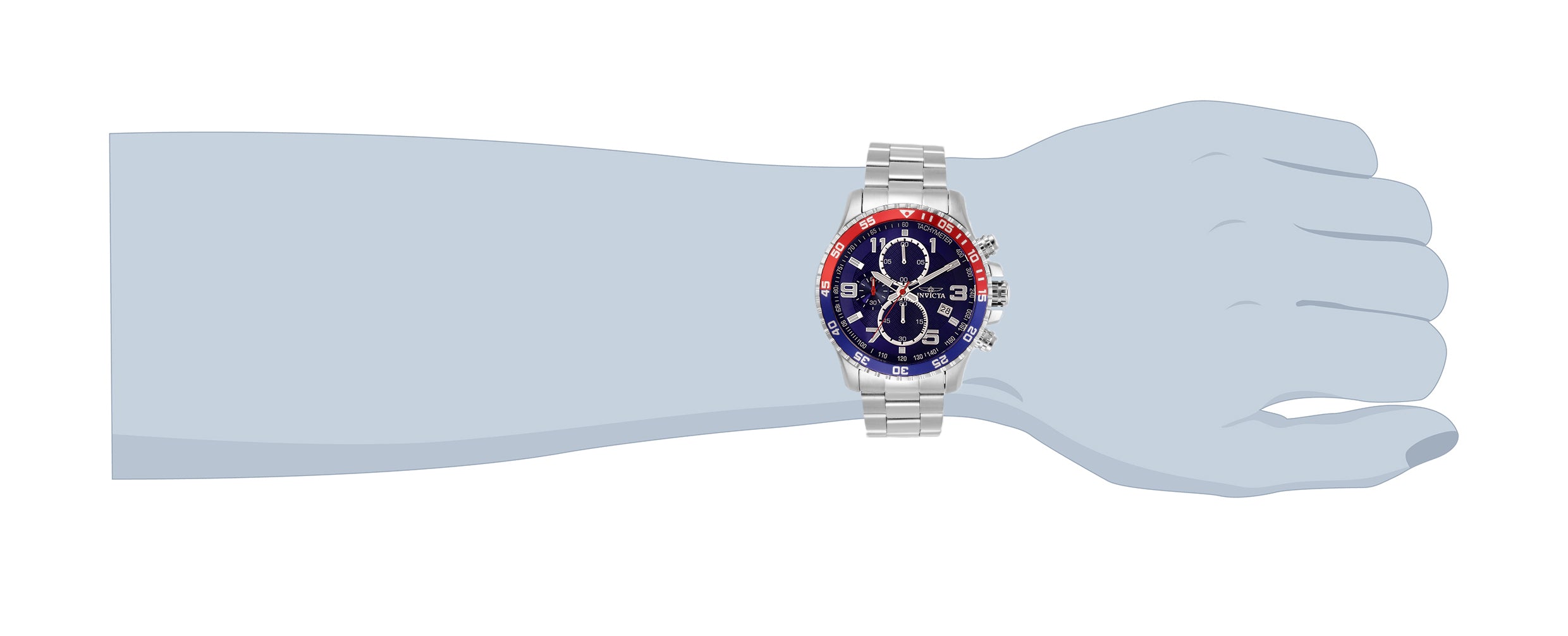 Invicta Specialty Fortitude Men's Watch - 45mm. Steel (34030)