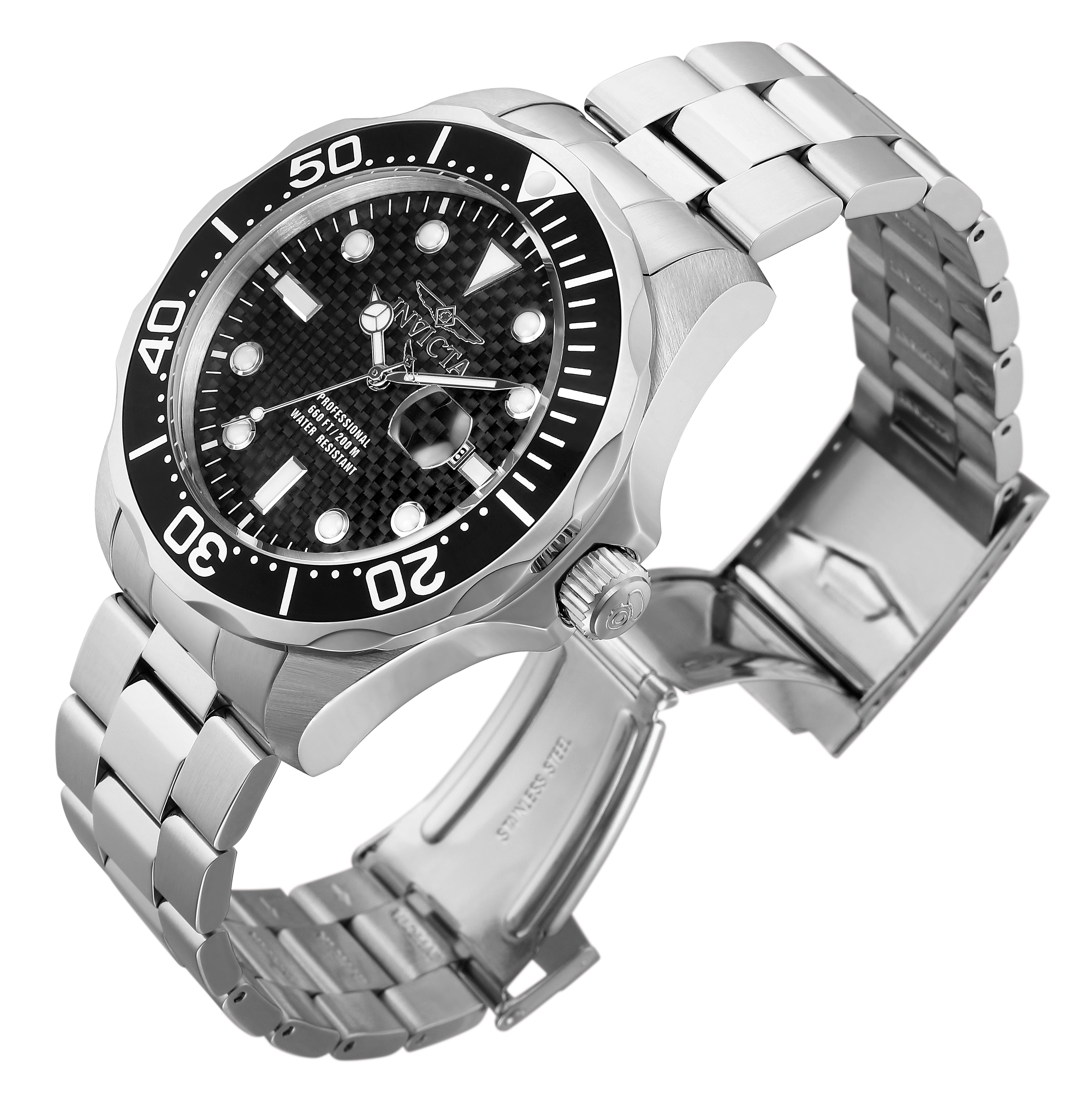 Invicta Grand Diver Men's Watch - 47mm. Steel (12562)