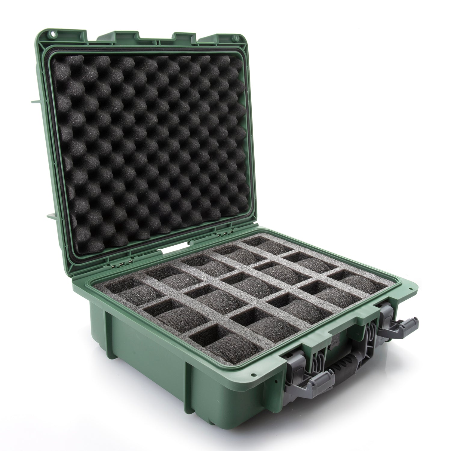 Invicta 15-Slot Dive Impact Watch Case. Green ( DC15GRN)
