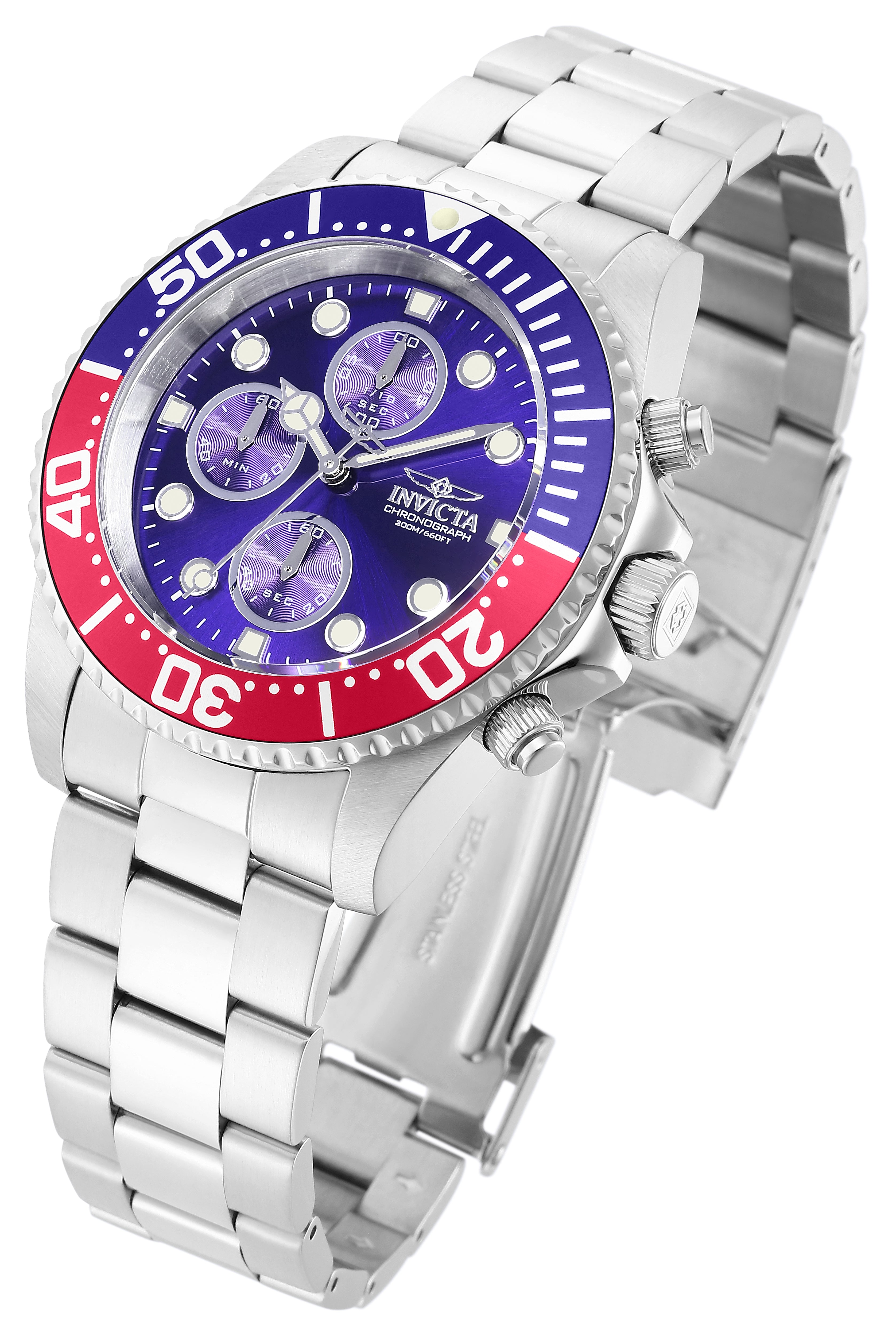 Invicta Pro Diver Men's Watch - 43mm, Steel (1771)