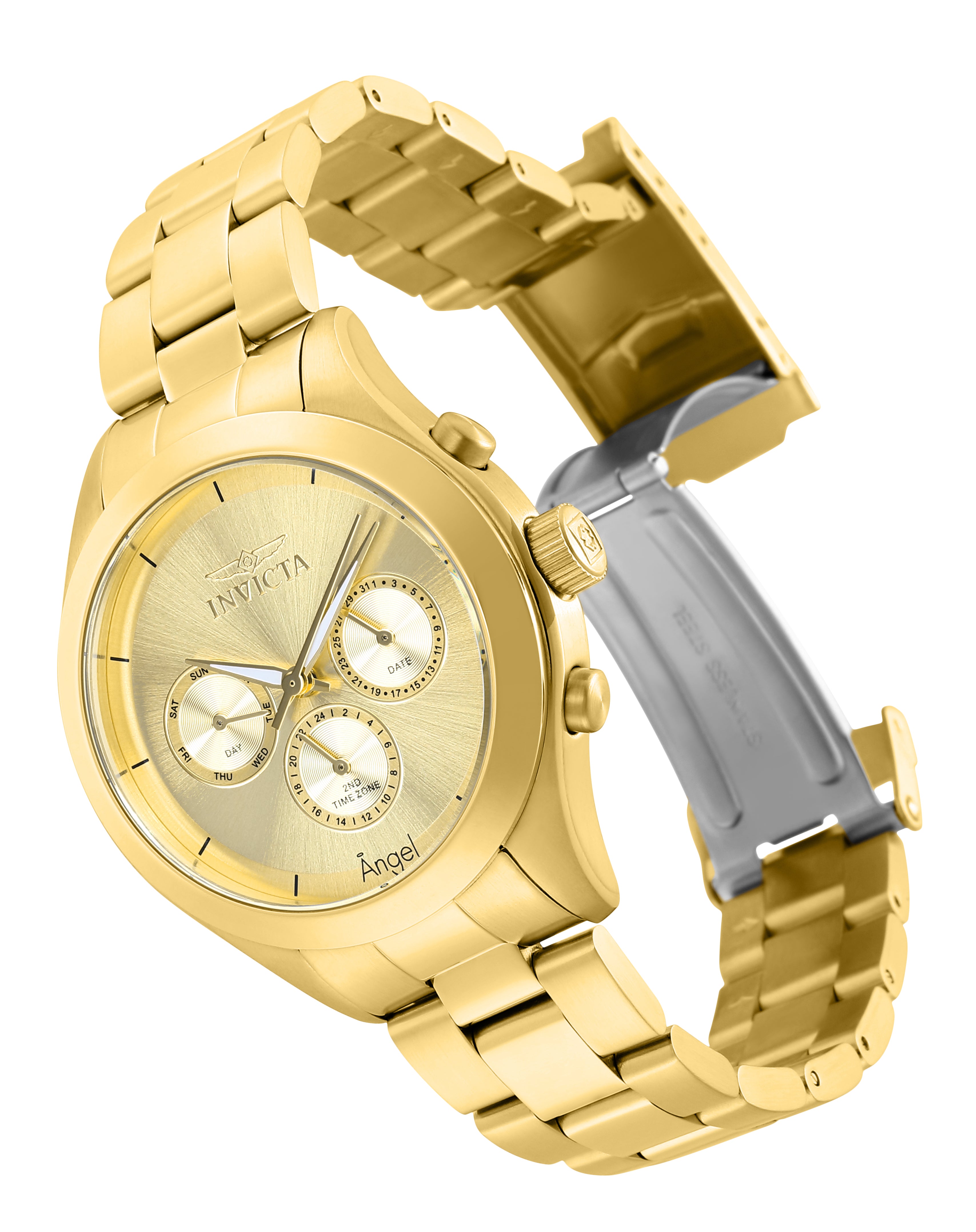 Invicta Angel Vortexia Women's Watch - 40mm, Gold (12466)
