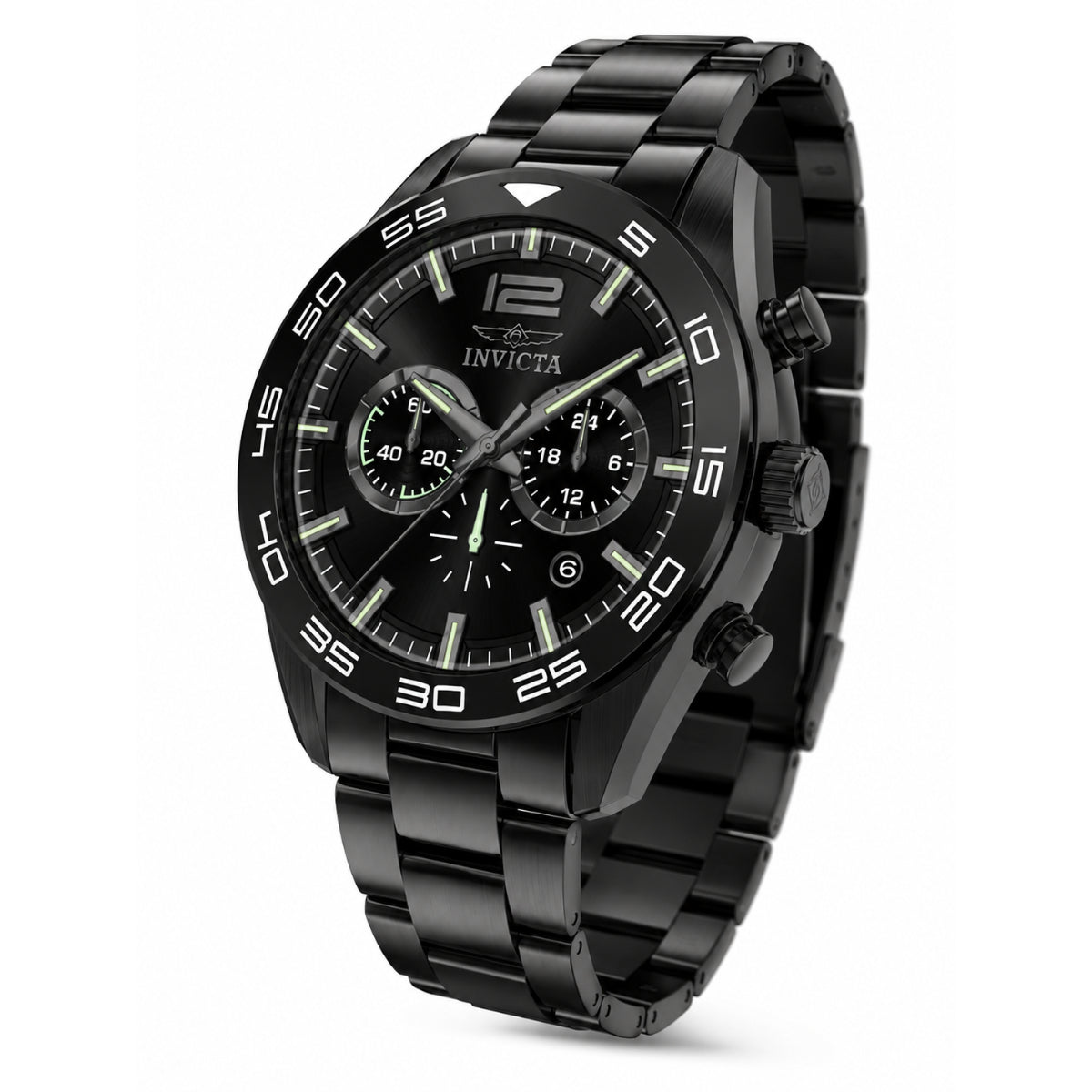 Invicta Speedway Revlock Men's Watch - 46.5mm, Black (50861)