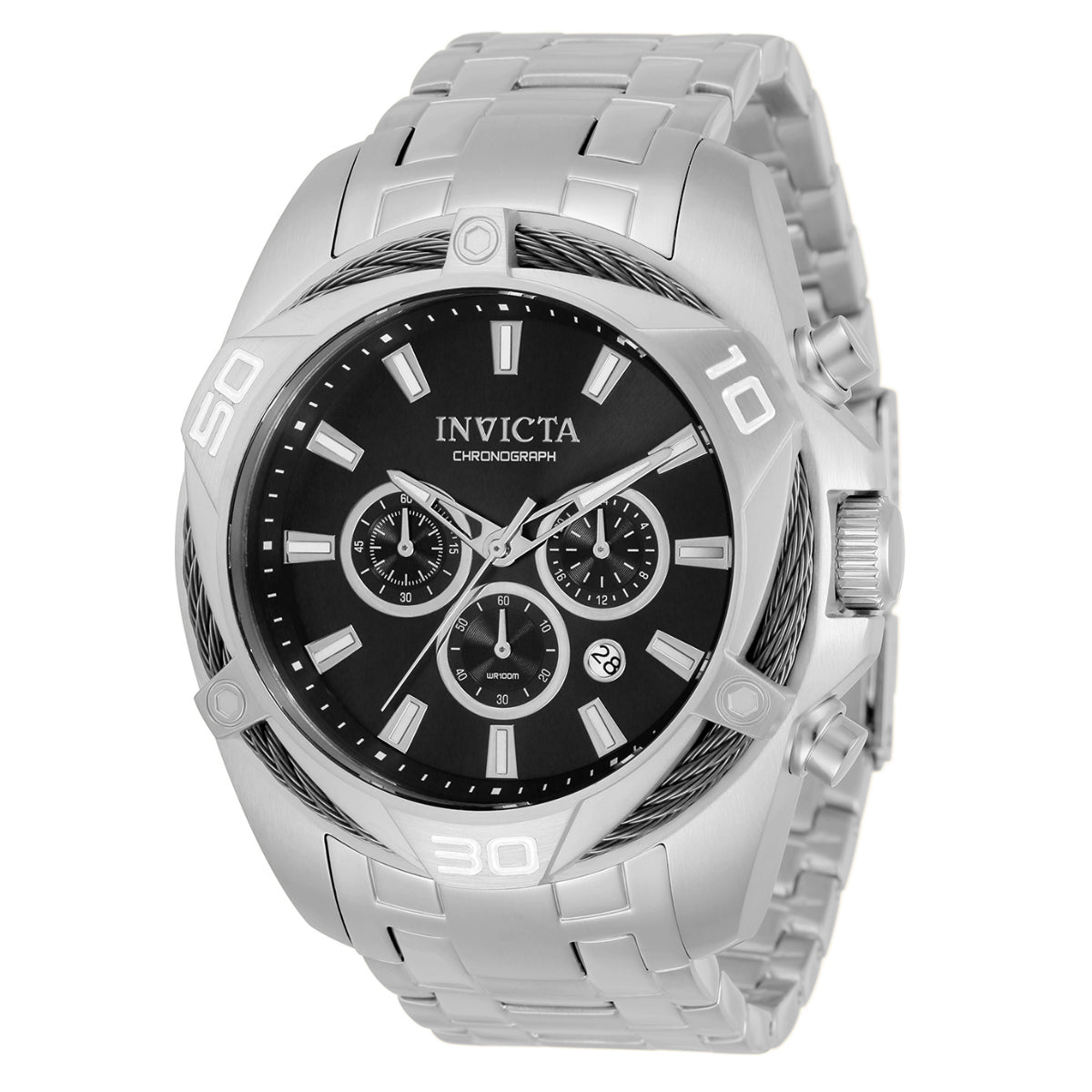 Invicta Bolt Tensora Men's Watch - 50mm, Steel (ZG-34118)