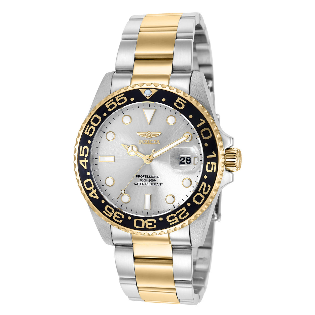 Invicta Pro Diver Brinevale Women’s Watch, Two-Tone Silver and Gold Watch 38 mm Invicta $999 Pro Diver 38262 Women main image 3