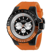 Invicta Aviator Skyshock Men's Watch - 50mm. Orange (37031)