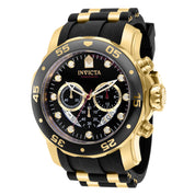 Invicta Pro Diver SCUBA Men's Watch - 48mm. Gold, Black (37228)