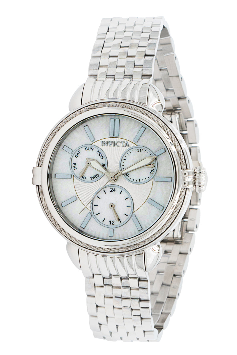 Invicta Wildflower Women's Watch w/ Mother of Pearl Dial - 38mm, Steel (37271)