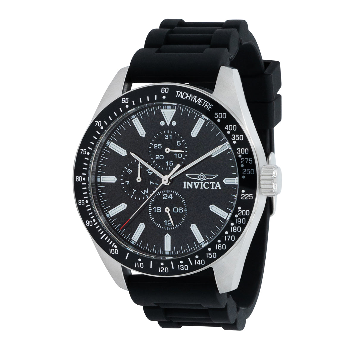 Black Invicta Aviator Men's Quartz Watch 45mm (38402) – Invicta Stores