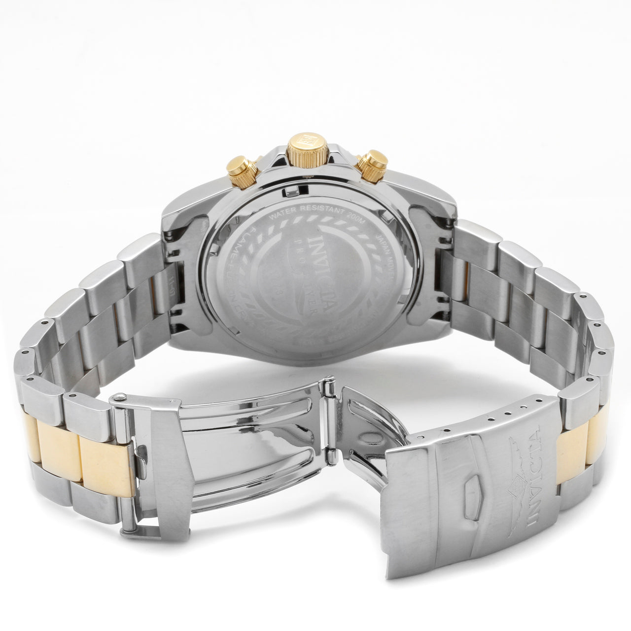 Invicta Pro Diver Men's Watch - 43mm. Steel. Gold (1772)