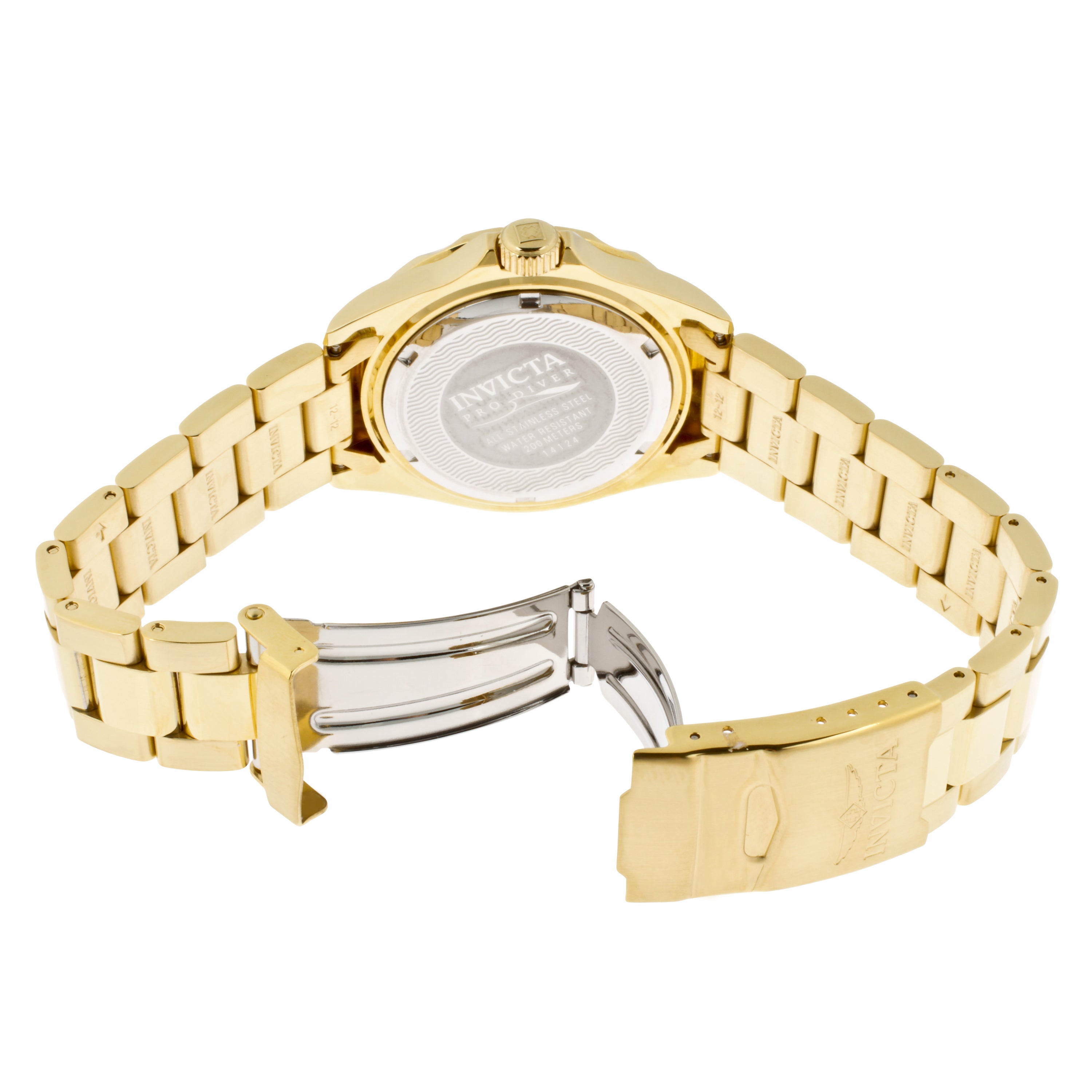 Invicta Pro Diver Men's Watch - 40mm. Gold (14124)