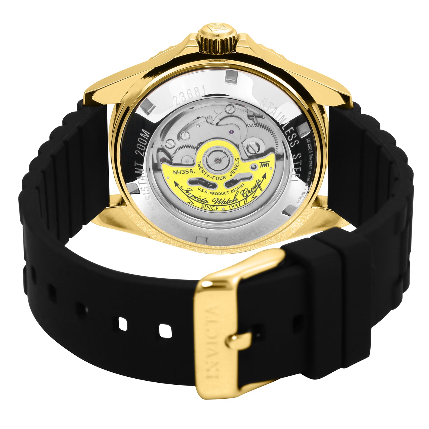 Invicta Pro Diver Vexillio Automatic Men's Watch - 40mm, Black (23681)