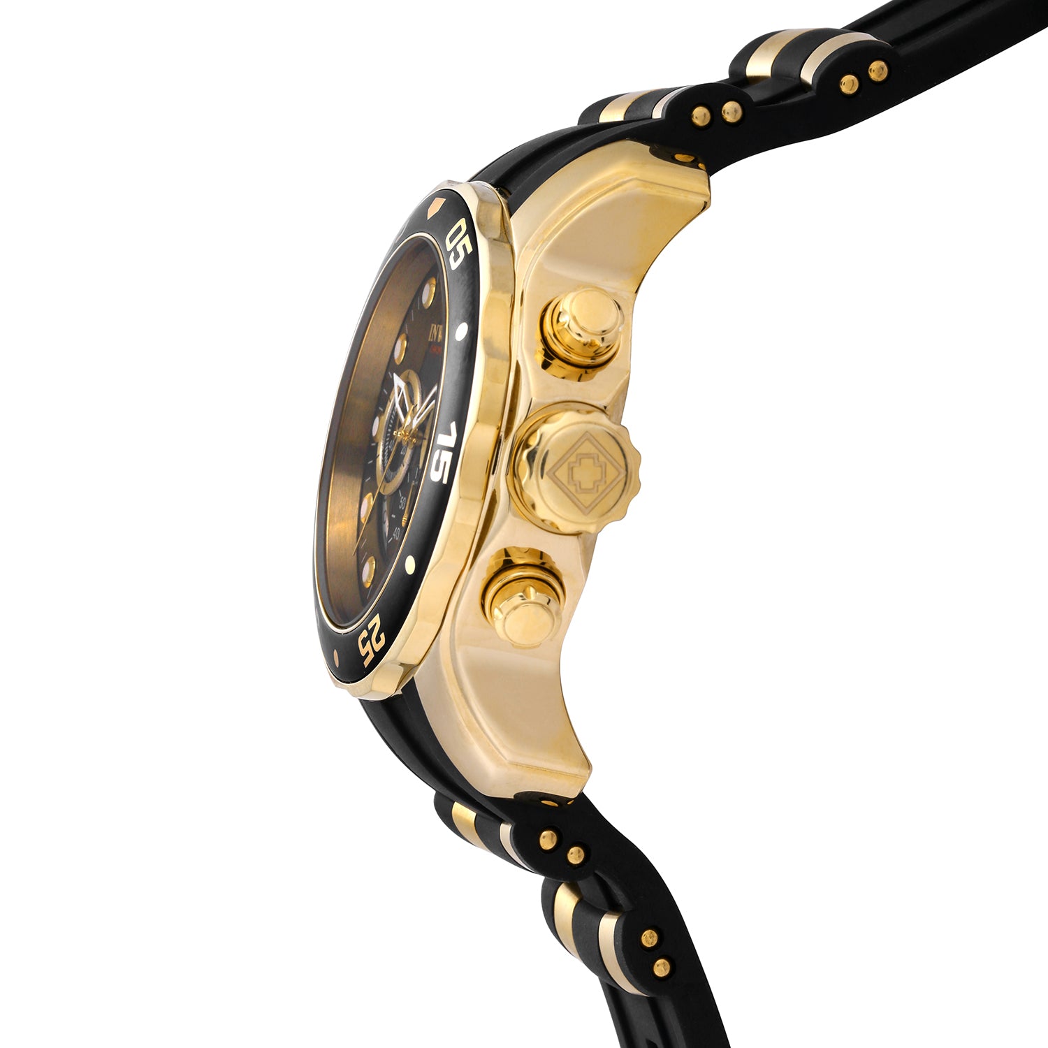 Invicta Pro Diver SCUBA Men's Watch - 48mm. Gold, Black (6981)