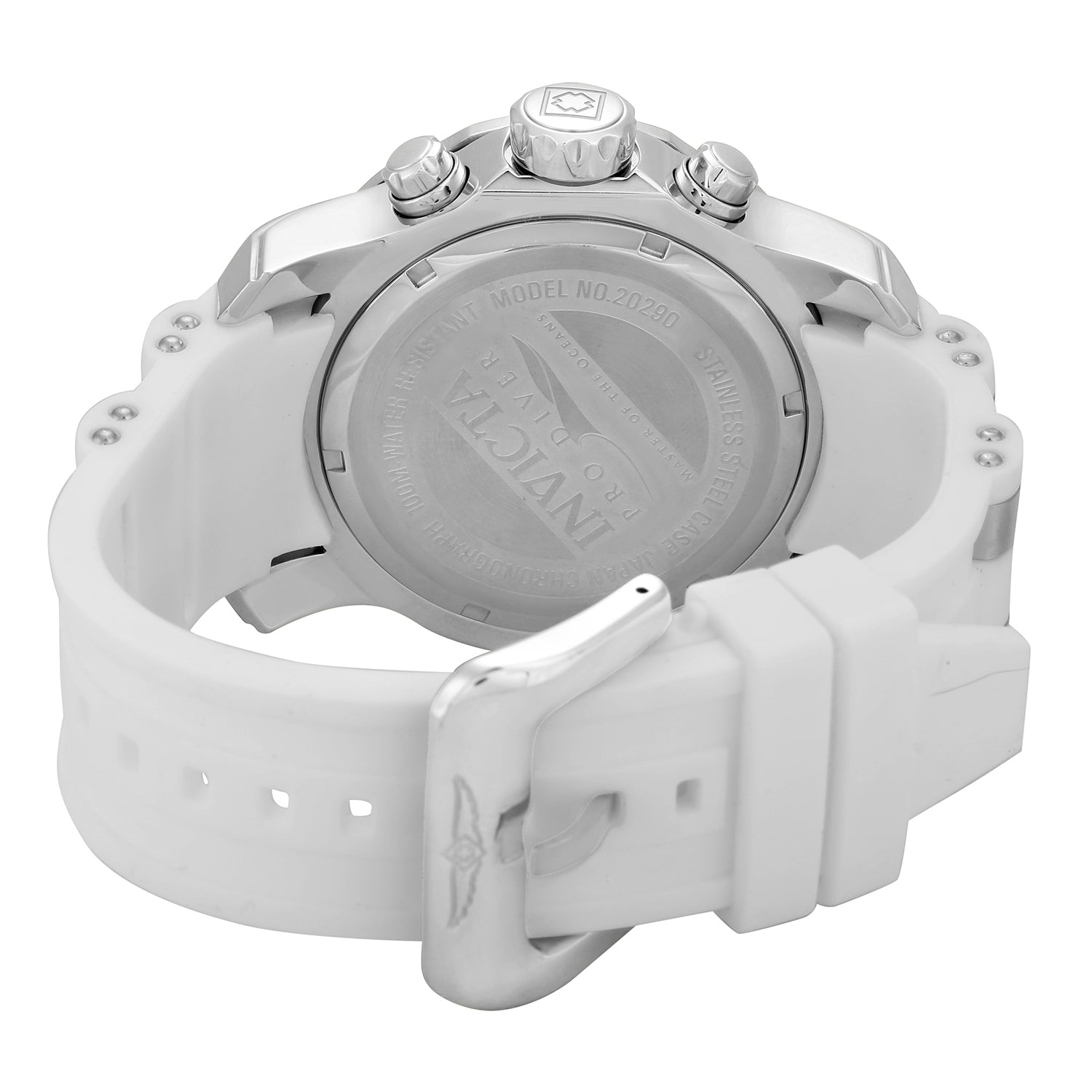 Invicta Pro Diver SCUBA Men's Watch - 48mm. Steel, White (20290)