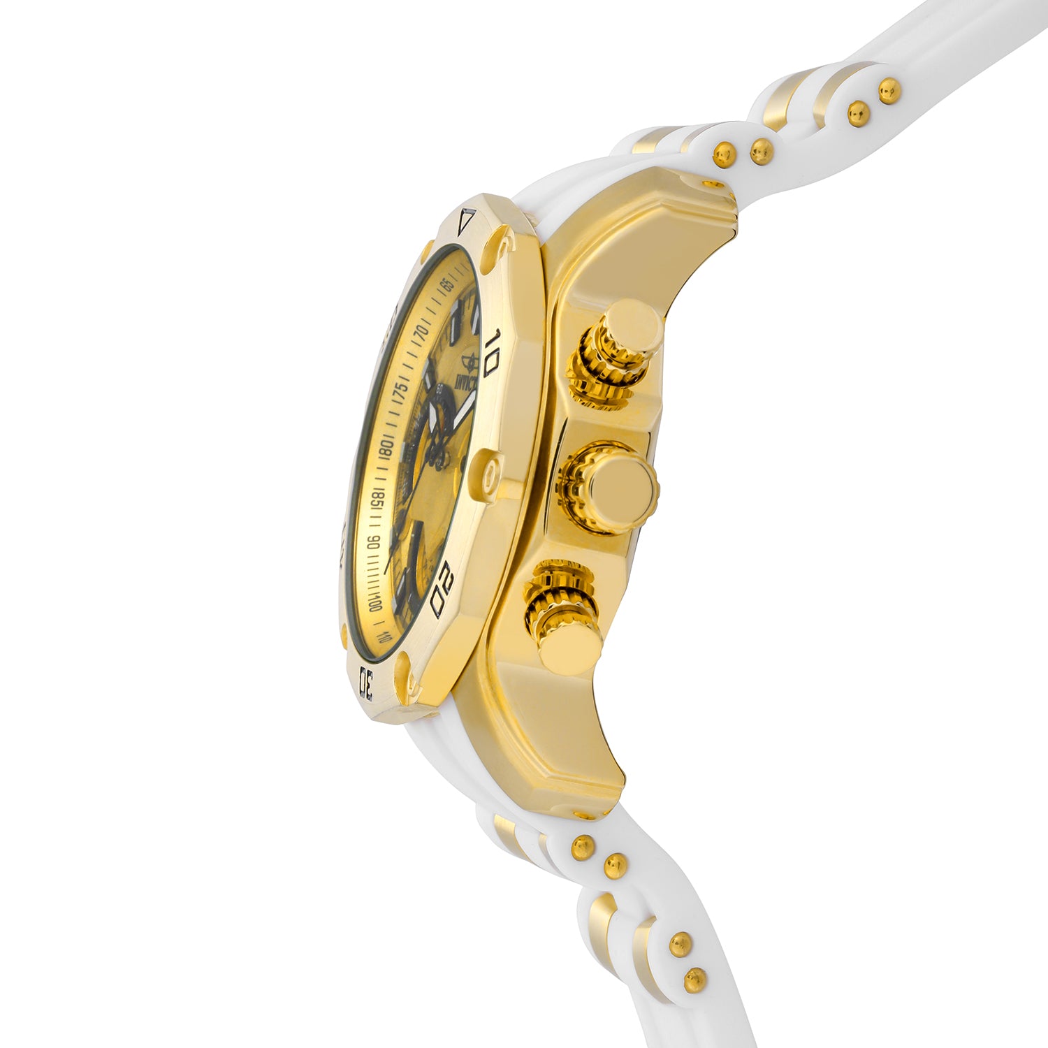 Invicta Pro Diver SCUBA Men's Watch - 50mm. Gold, White (23424)