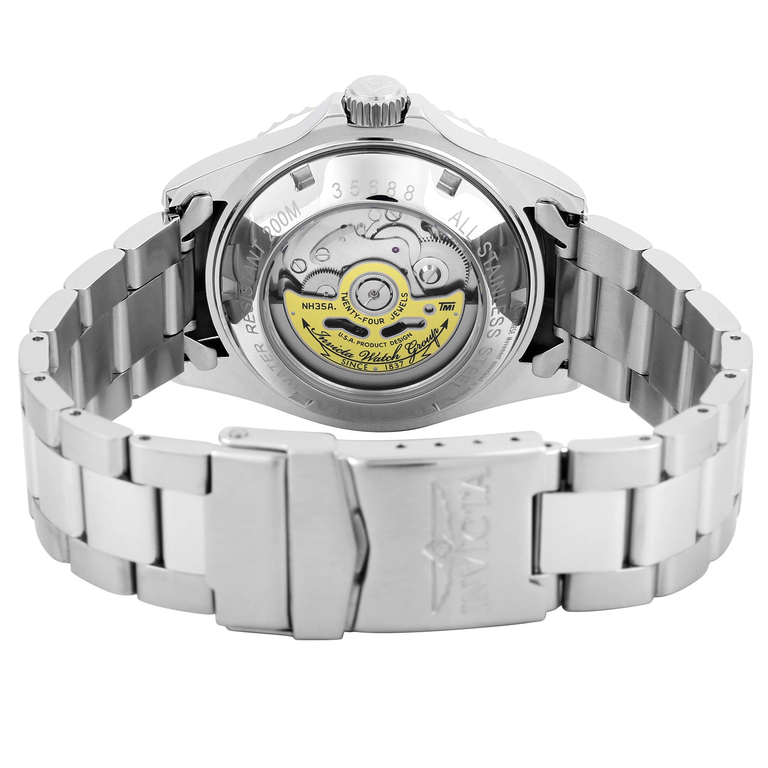Invicta Pro Diver Navarch Automatic Men's Watch - 40mm. Steel (35688)