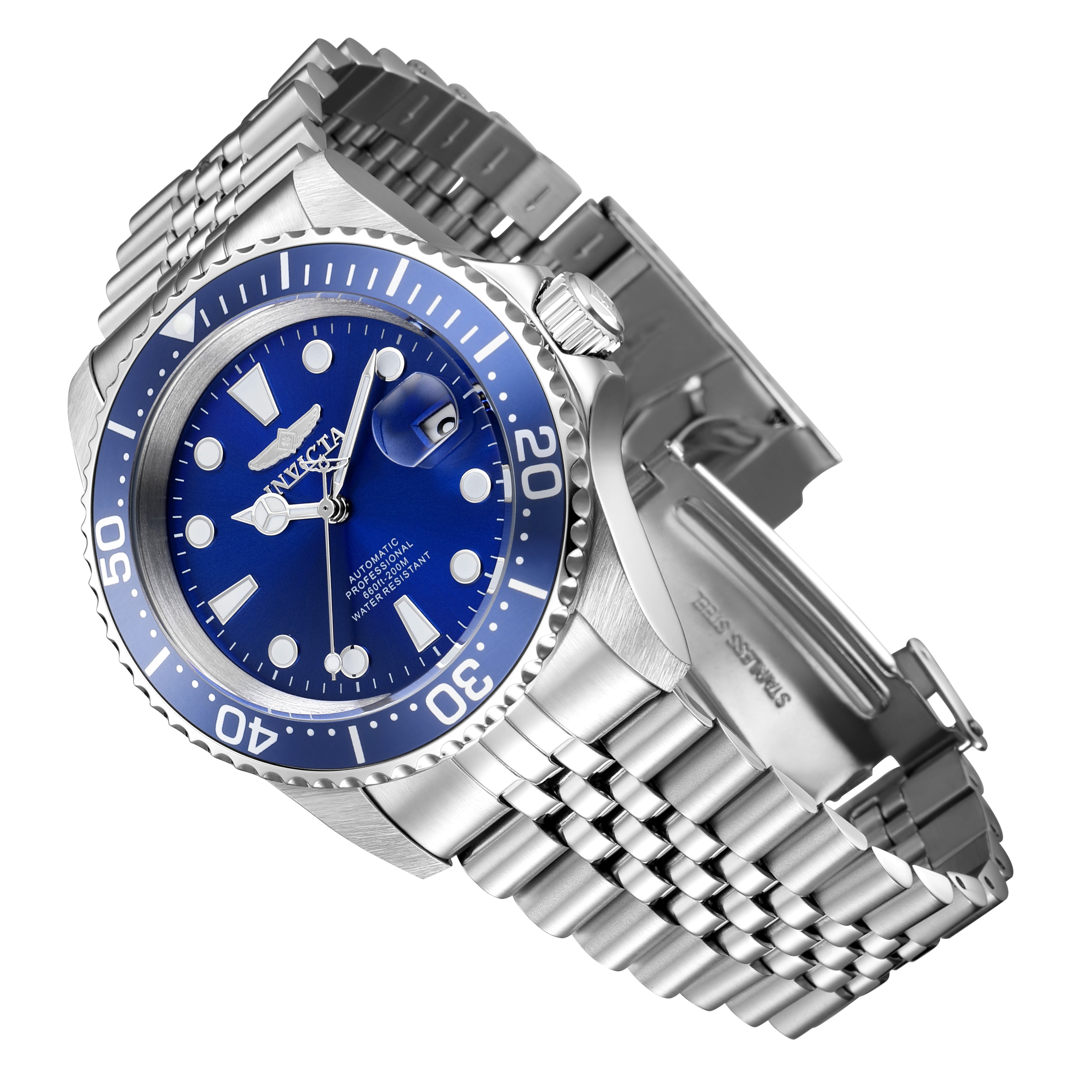 Invicta Pro Diver Navigator Automatic Men's Watch - 42mm. Steel (30092)