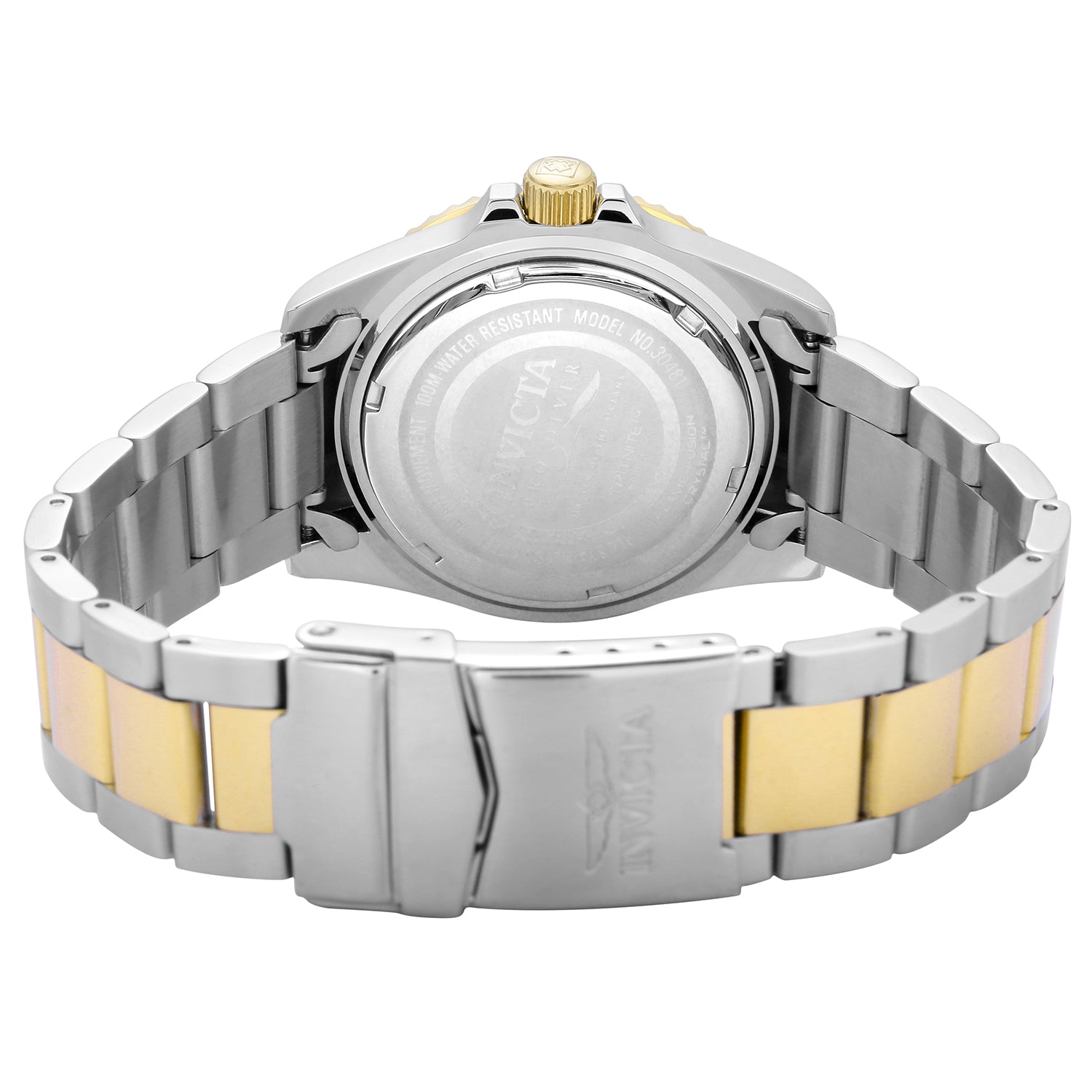 Invicta Pro Diver Currentvale Unisex Watch - 38mm, Steel, Gold (30481)