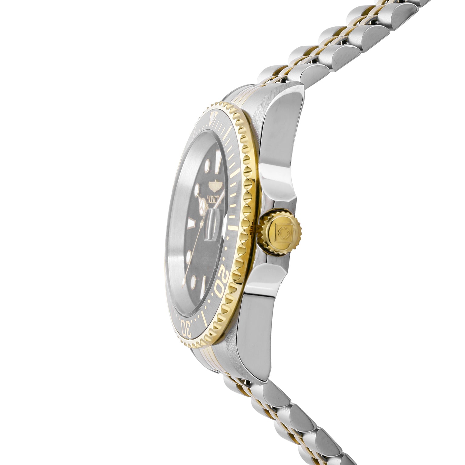 Invicta Pro Diver Navigator Automatic Men's Watch - 42mm. Steel, Gold (30094)
