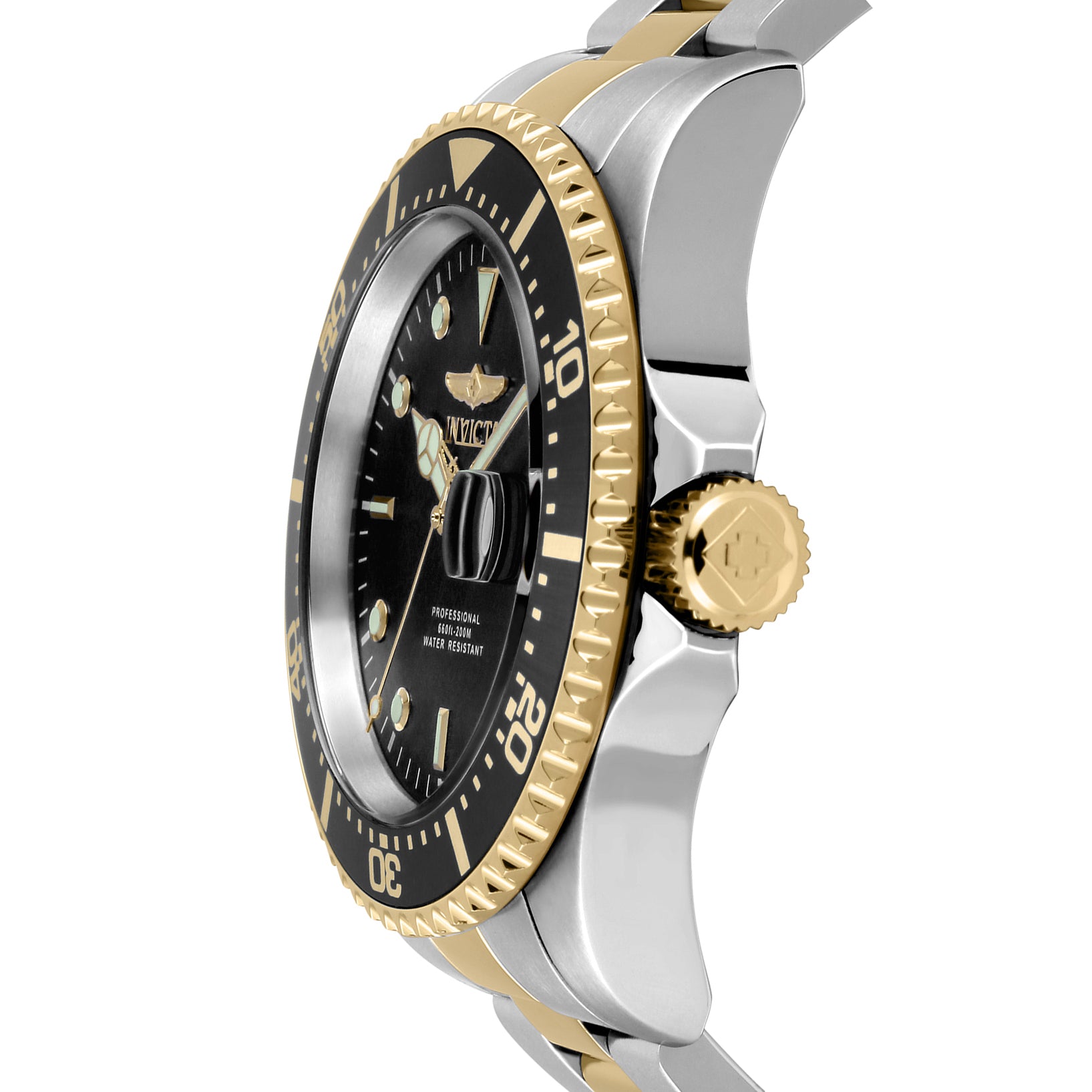 Invicta Pro Diver Men's Watch - 43mm, Steel, Gold (22057)