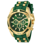 Invicta Bolt Vanguard Men's Watch - 50mm. Gold, Green (43762)