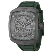 Invicta S1 Rally Skeleton Diablo Solid Titanium Automatic Men's Watch - 44mm. Dark Green (44213)