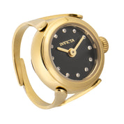 Invicta Angel Lumalink Women's Ring Watch - 17.5mm, Gold (44482)