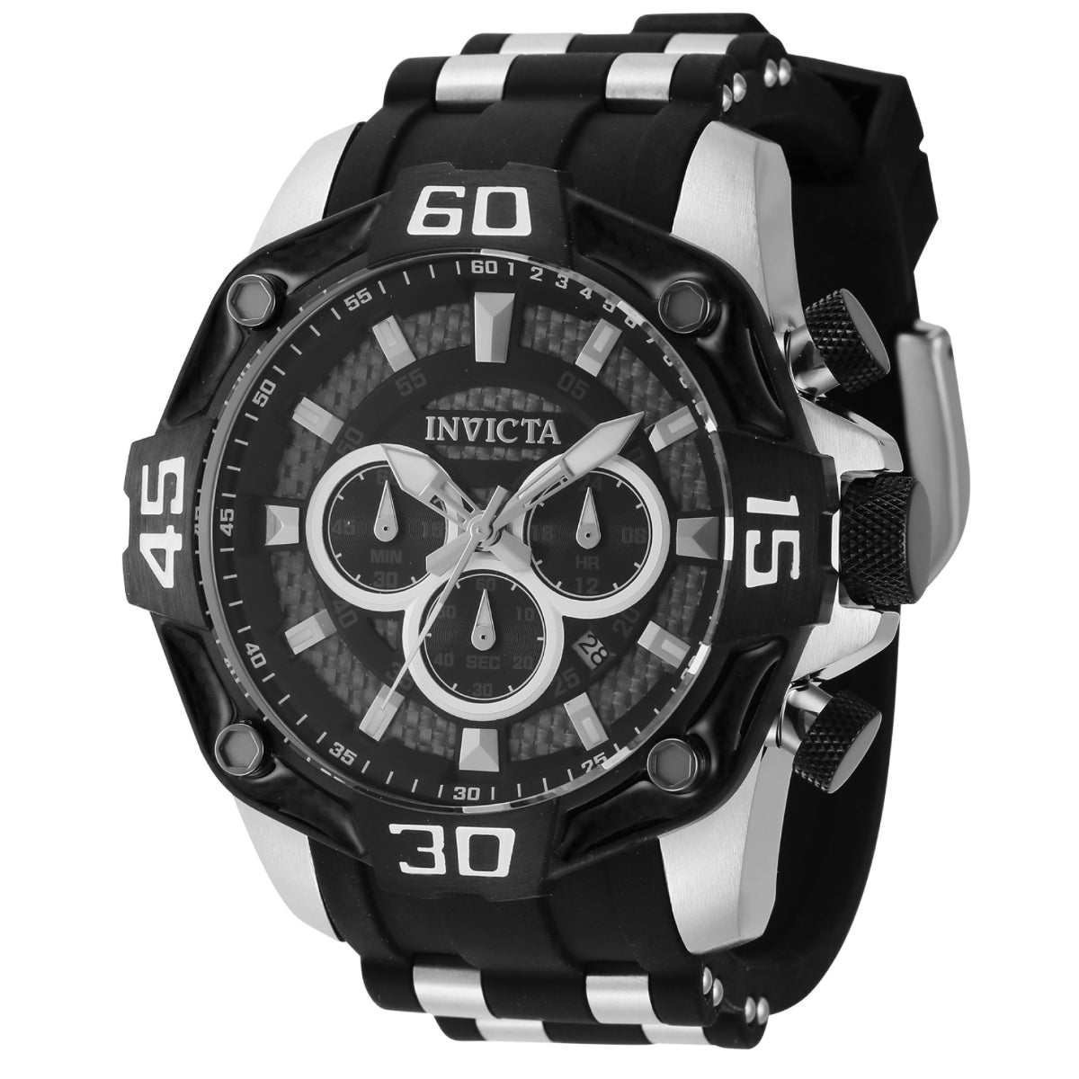 Invicta Pro Diver Men's Watch - 52mm, Black, Steel (44704)