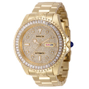 Invicta Grand Diver Paveon Automatic Men's Watch - 47mm. Gold (45661)