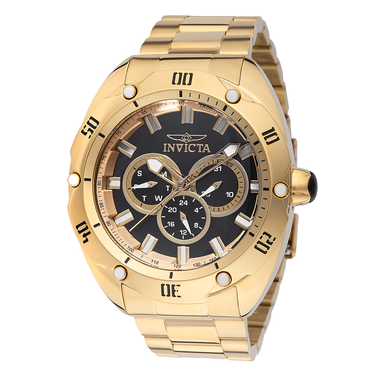 Invicta Venom Men's Watch - 50mm. Gold (45731)