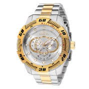 Invicta Speedway Bolthead Men's Watch - 50mm, Gold, Steel (45751)
