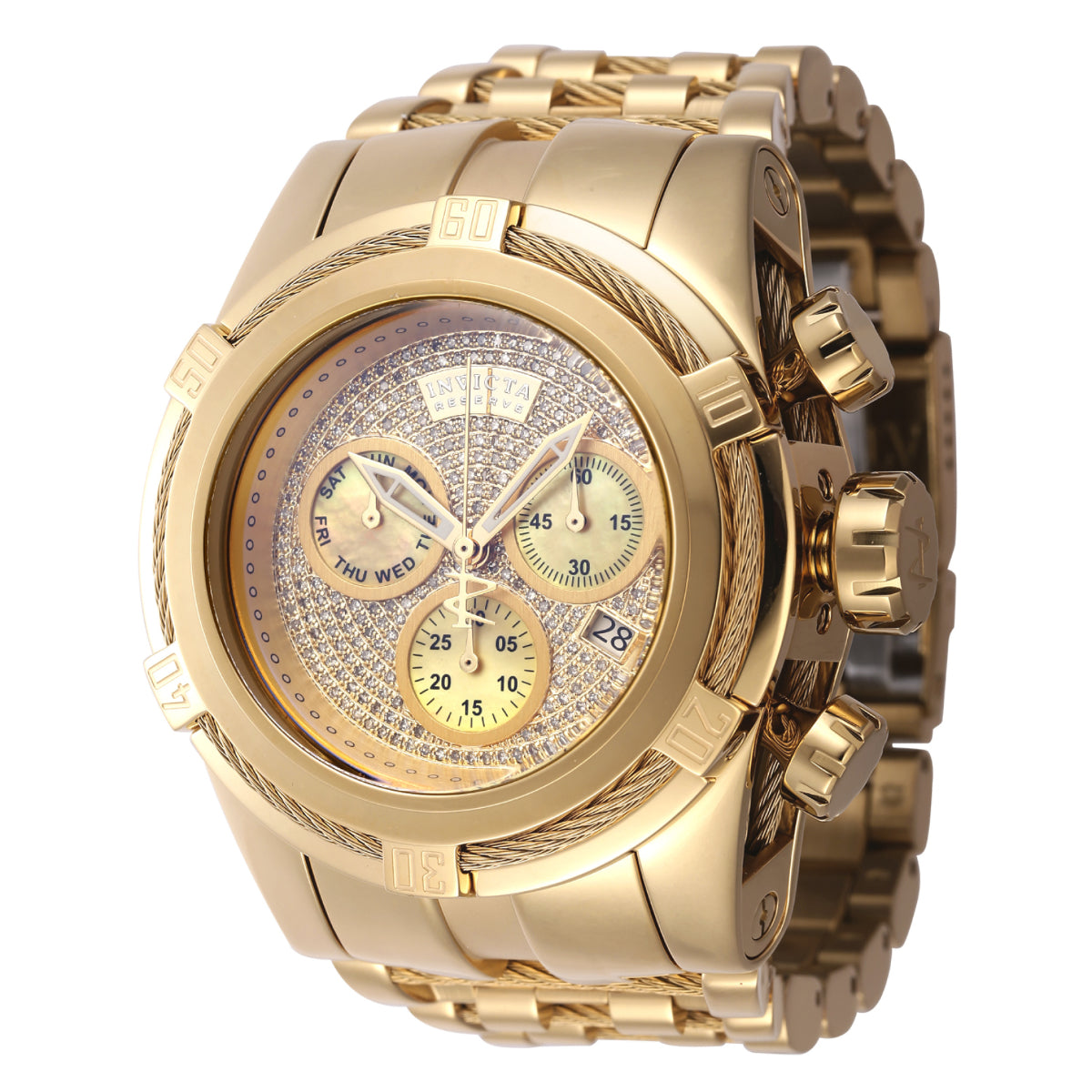 Invicta Reserve Bolt Zeus 1.02 Carat Diamond Swiss Ronda Z60 