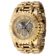 Invicta Reserve Chaos Swiss Ronda Z60 Caliber Men's Watch - 50mm, Gold (45932)