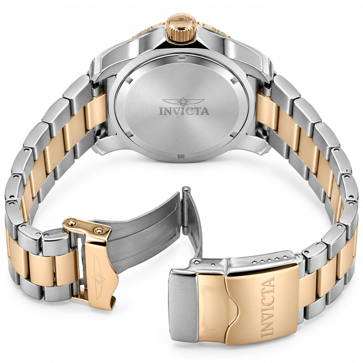 Invicta Pro Diver Men's Watch - 43mm, Gold, Steel (46319)