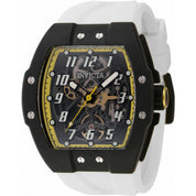 Invicta Racing Automatic Men's Watch w/ Skeleton Dial - 47mm, White (46639)