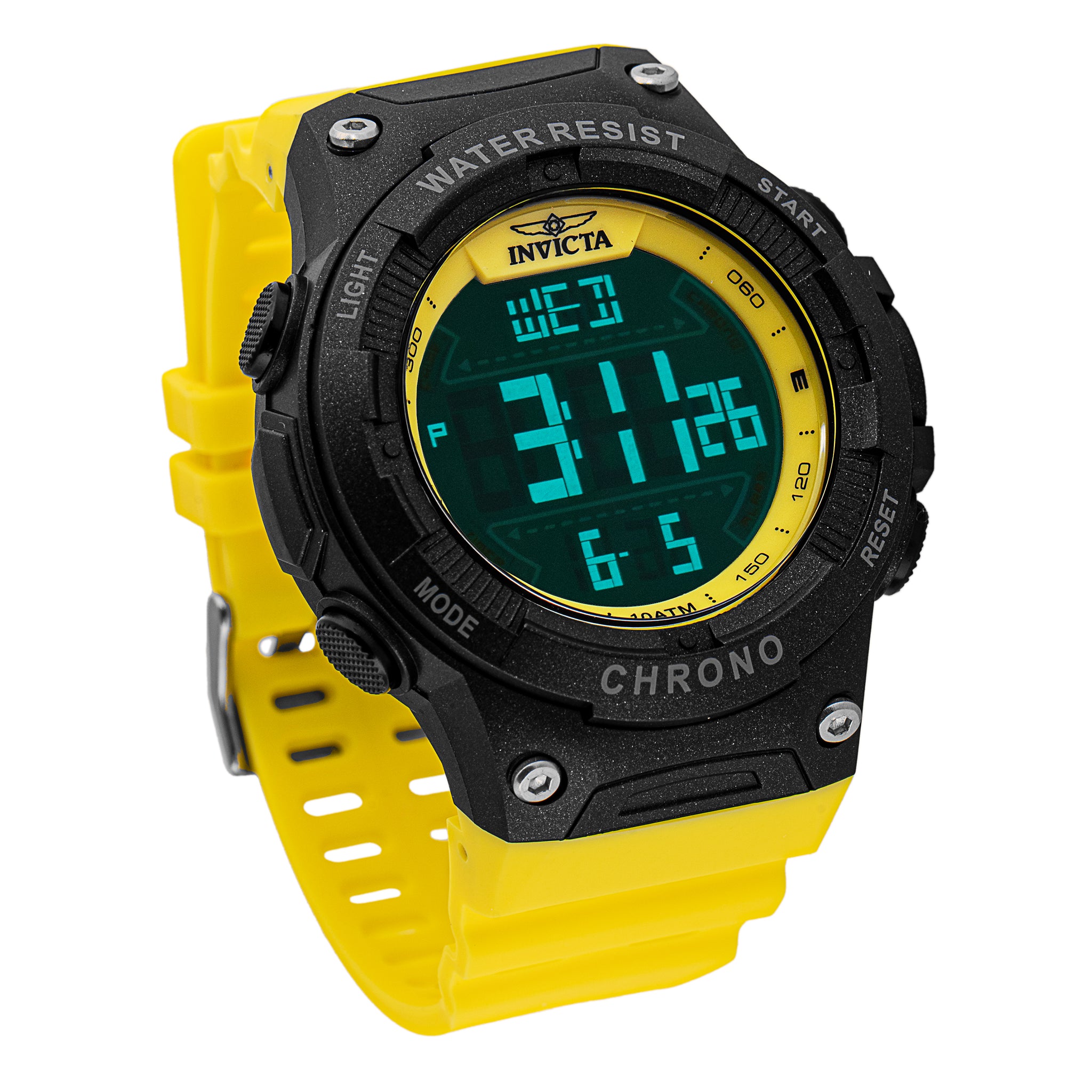 Invicta Digital Yellow 52mm Invicta Racing Men's Watch (47527) – Invicta Stores