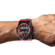 Activa Endurance X Invicta Men's Digital Watch - 54.5mm. Red (ACW435-001)