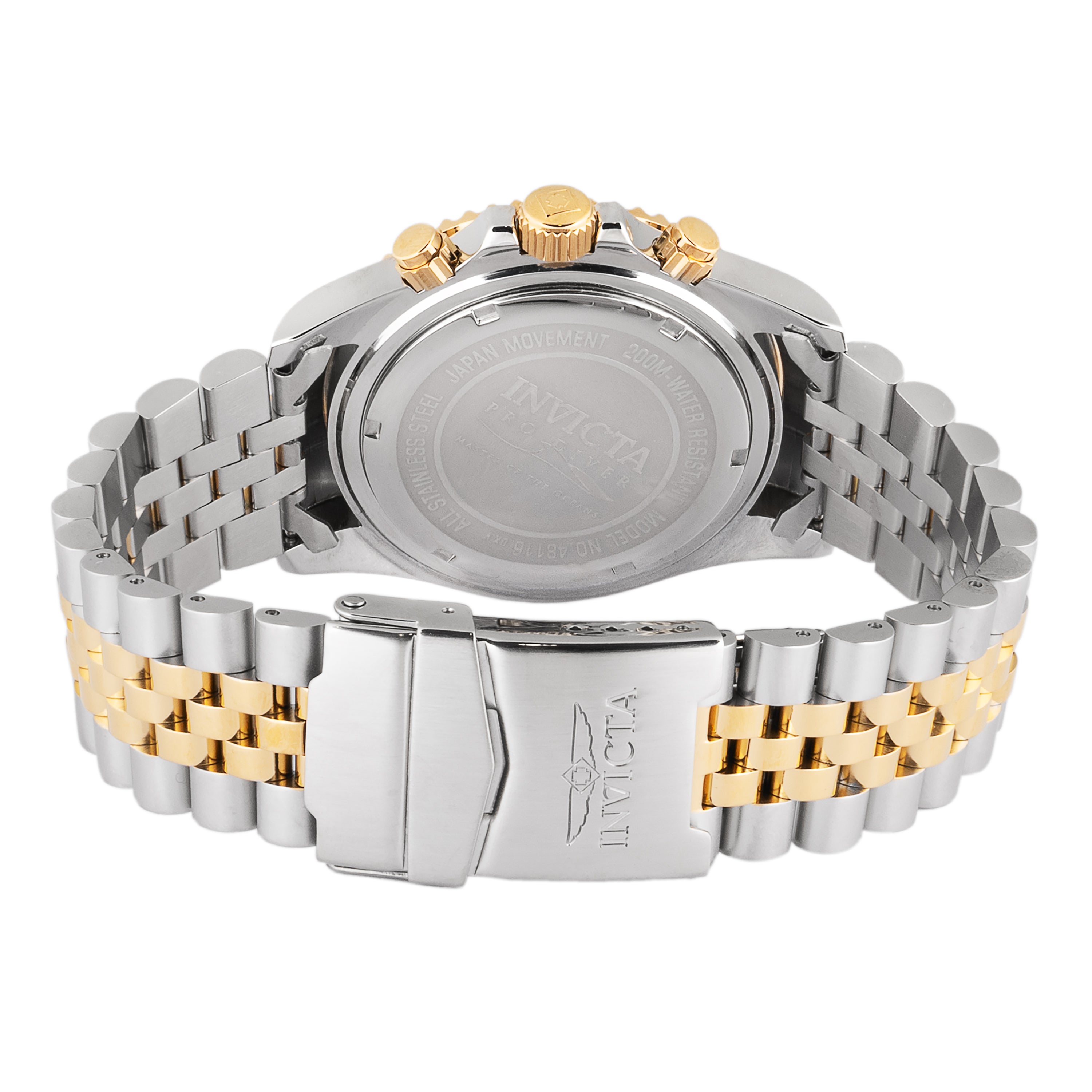 Invicta Pro Diver Titan Men's Watch - 43mm. Gold, Steel (48116)