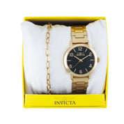 Invicta Wildflower Women's Watch - 34mm, Gold With Bracelet  Set (47273)