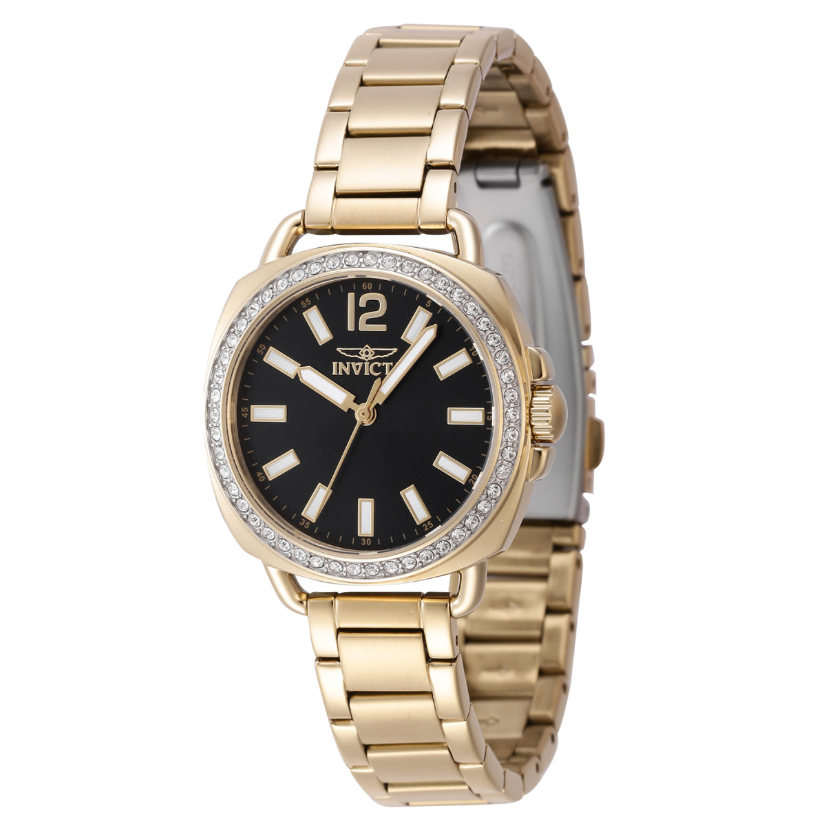 Open Box Invicta Wildflower Women's Watch - 32mm, Gold (AIC-47328)