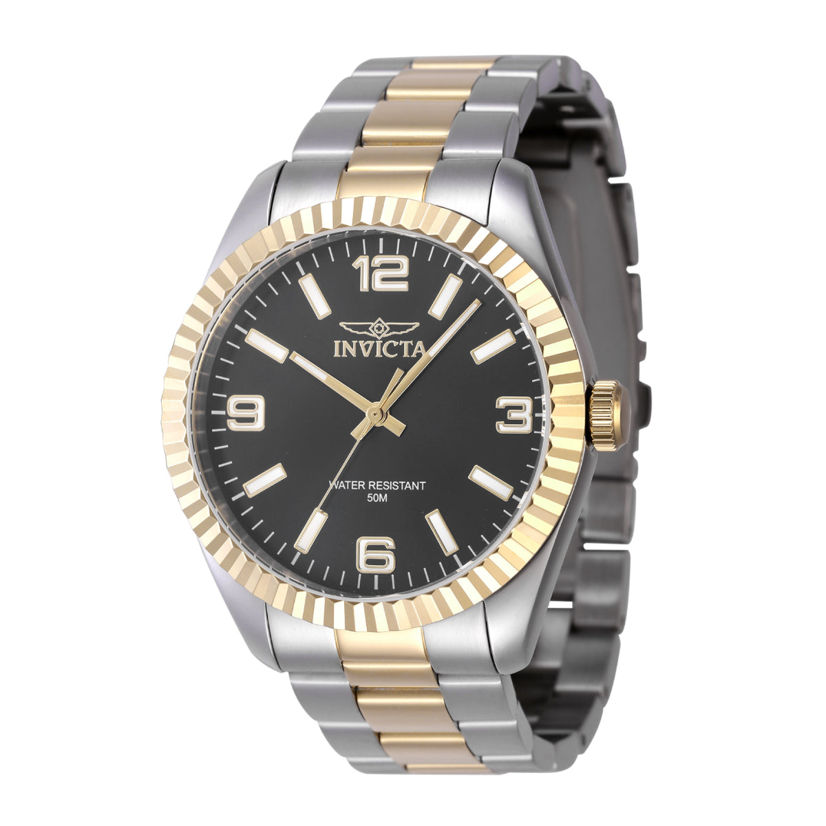 Open Box Invicta Specialty Men's Watch - 43mm, Steel,Gold (AIC-47453)